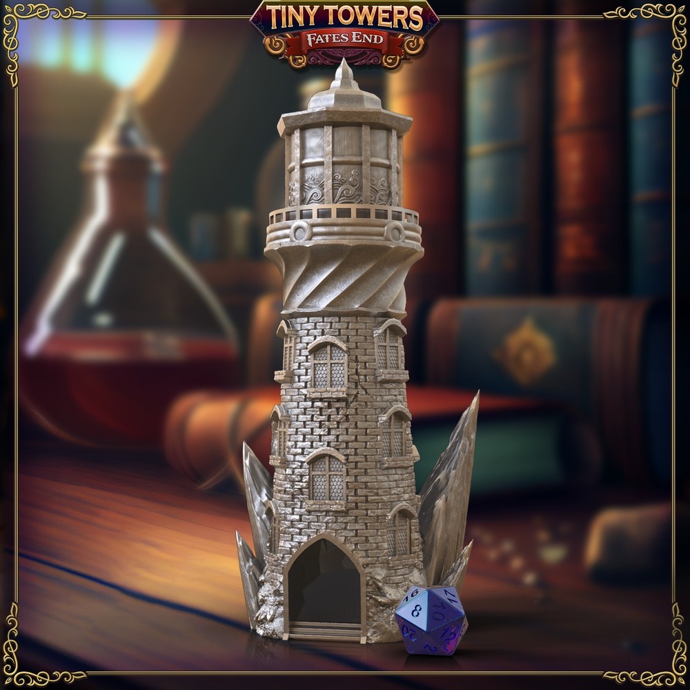Fantasy Dice Tower-Lighthouse