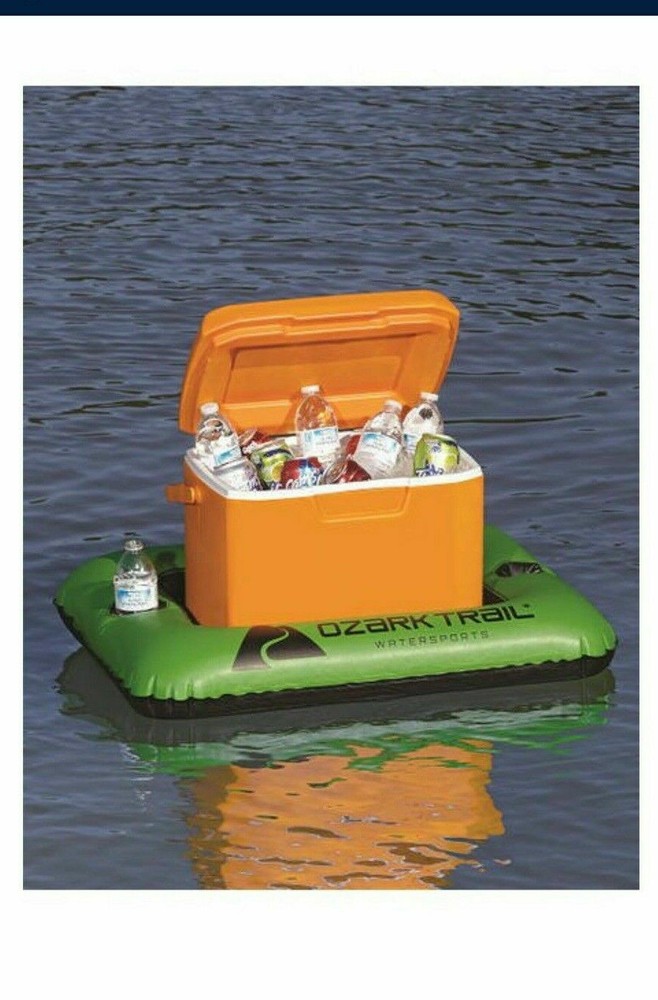 Ozark Trail 28 qt Cooler Float with 2 Cup Holders