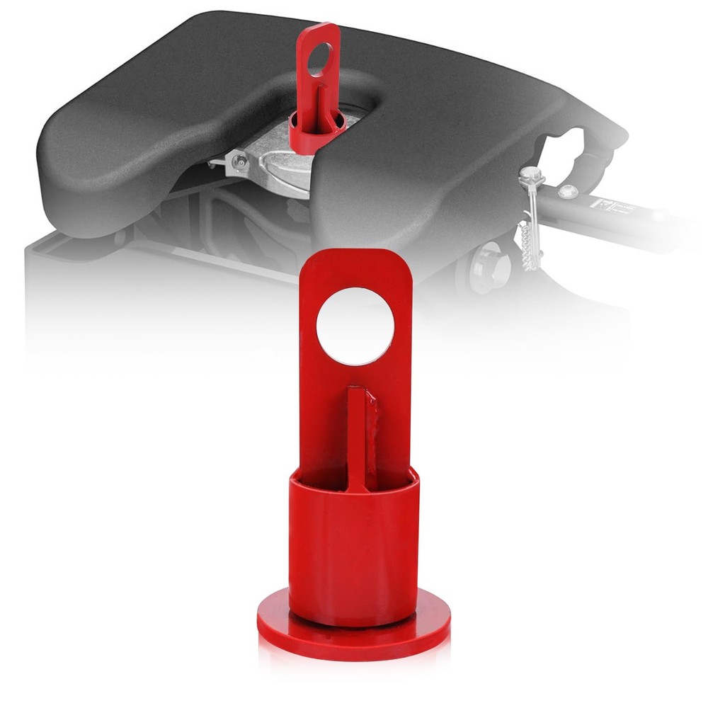 5th Wheel Lifting Hook Hitch Trailer Bracket red