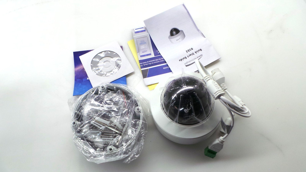 05D2 Speco Technologies 5MP IP Dome Camera - Advanced Analytics, NDAA - Open Box