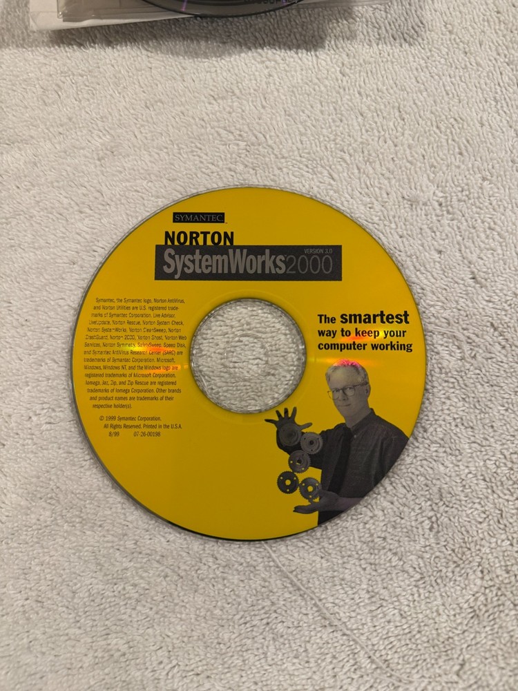 Norton Systemworks V3.0 - CD ONLY - NO SERIAL #!!!!