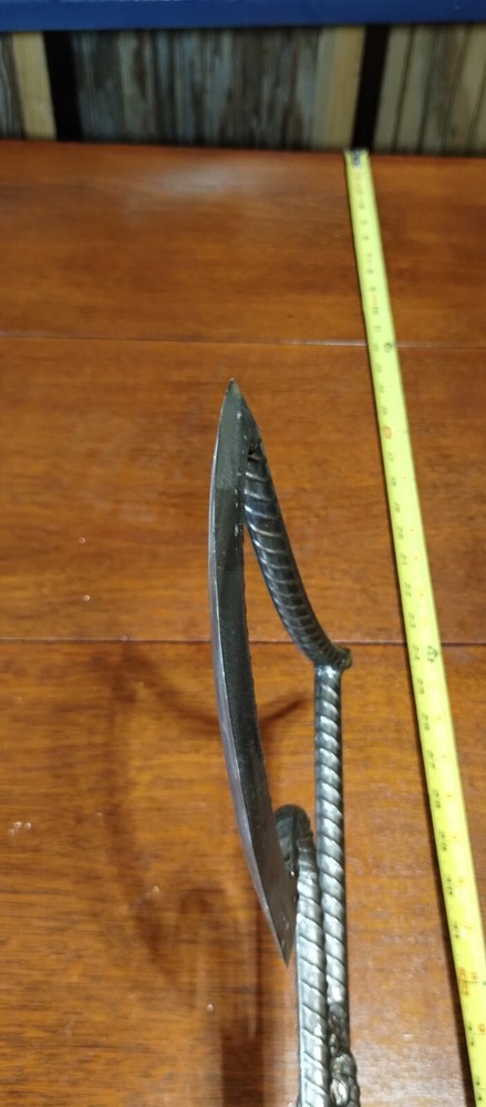 Handmade Rebar Axe