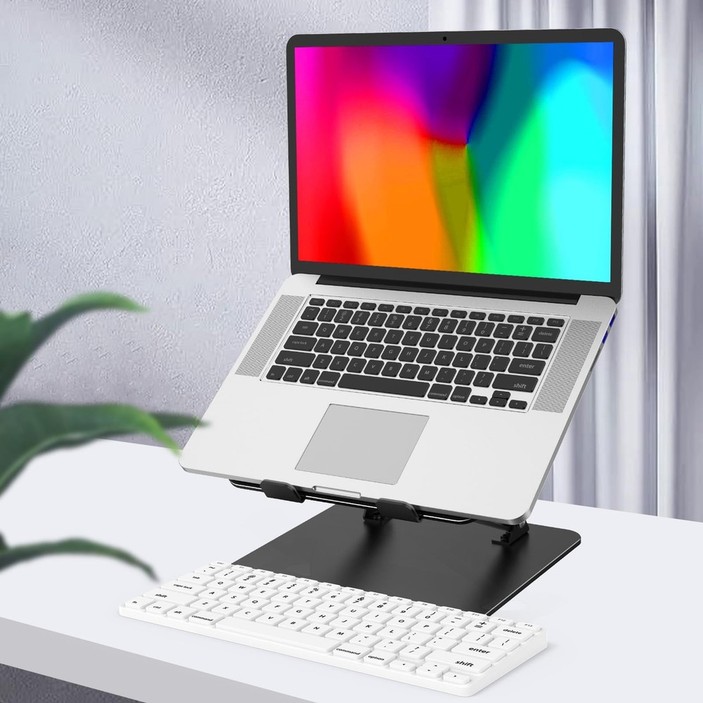 Adjustable Laptop Stand Portable Foldable Metal Computer Notebook Holder