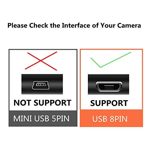 USB Data Sync Cable Cord for Panasonic Camera Lumix DMC-FP7/D DMC-ZS20/a ZS20s/p