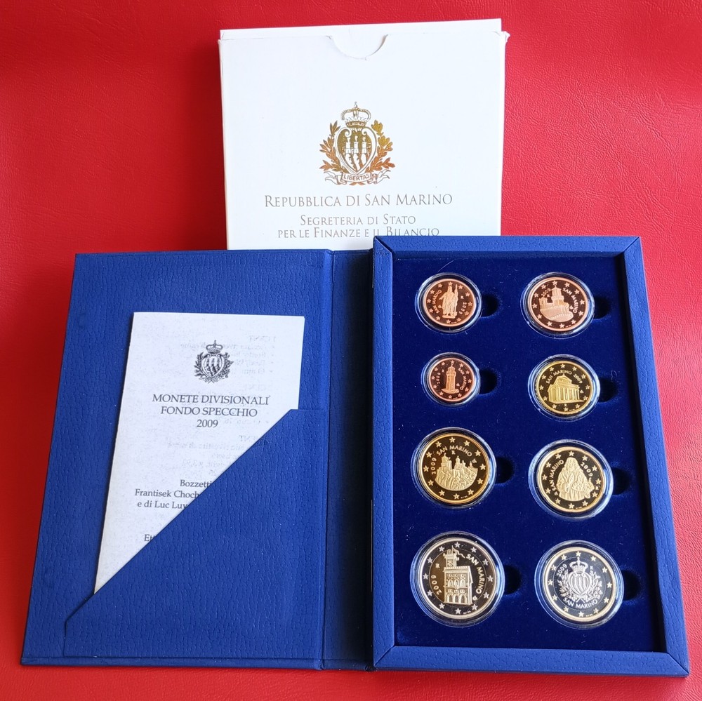 KMS San Marino 2009 PP / OVP With Case!! / Uncirculated