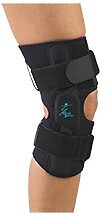 MedSpec Gripper Hinged Knee Brace with CoolFlex