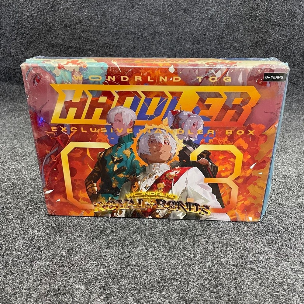 WONDRLND TCG: Royal Bonds Exclusive Handler Box, Sealed Box is Worn