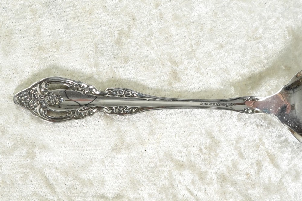 'Brahms' Stainless By Oneida Community 2 Pieces Pie Server & Casserole Spoon