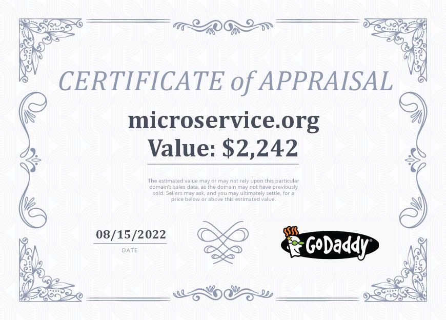 Microservice.org - Premium Domain Name Developers, Freelancers, Software Devs