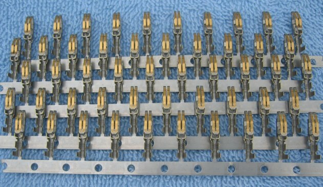 Bendix King 030-01107-0000 Molex contacts selective gold plated 50 pcs