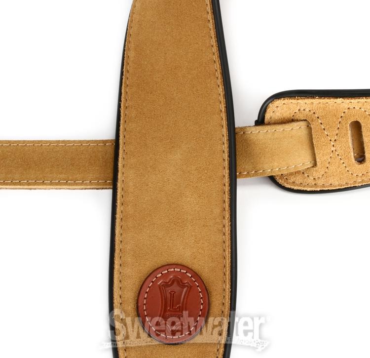 Levy's MSS3 Suede Guitar Strap - Tan