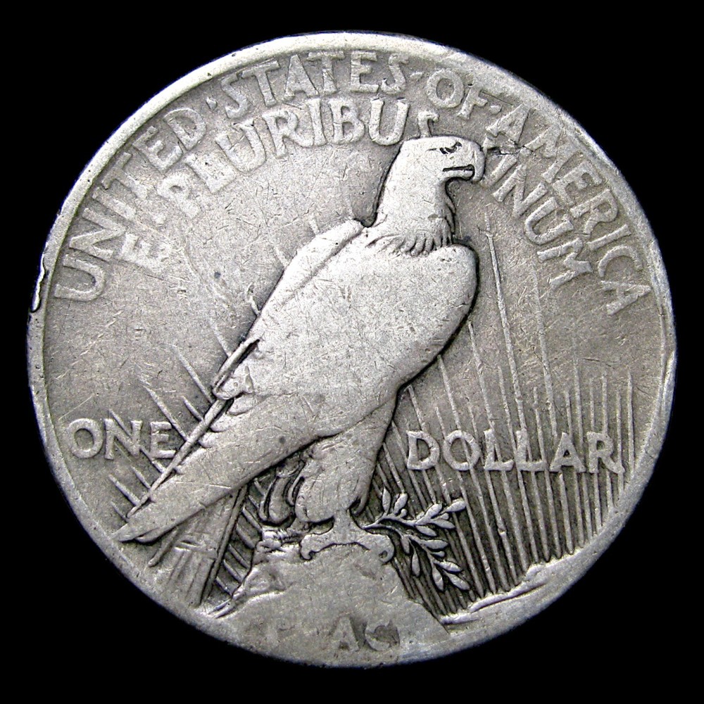 1921 Peace Dollar Silver ---- Nice Details Rare Coin ---- #070U