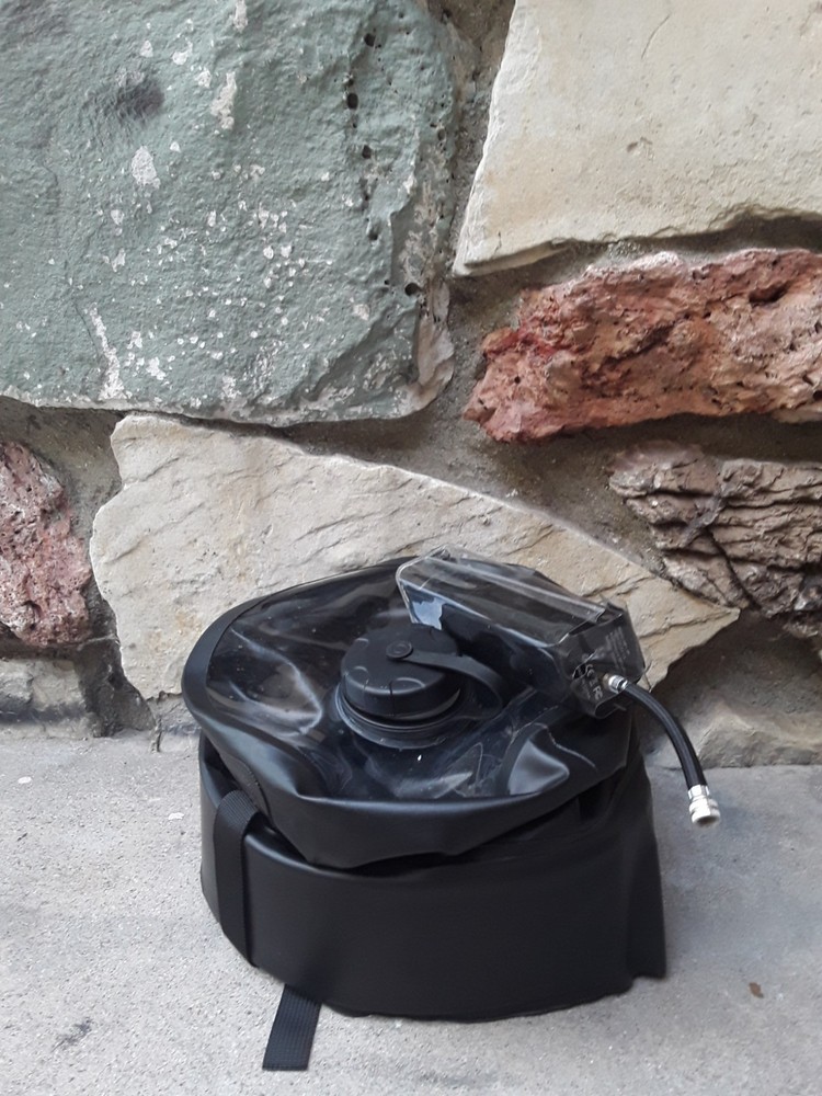 Portable Shower bag With Battery powered Pump