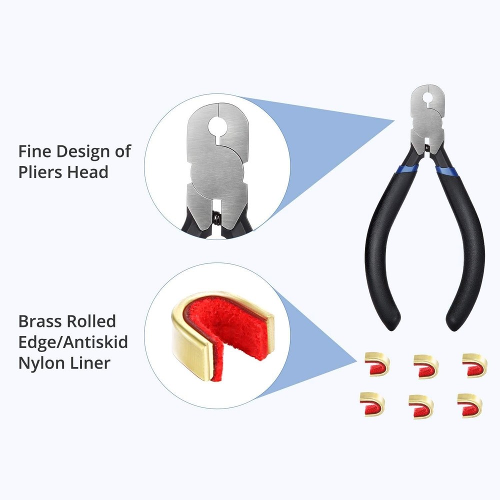 Bow String Nocking Points Pliers Strings Knock Set T Shape Bow Square Ruler N...