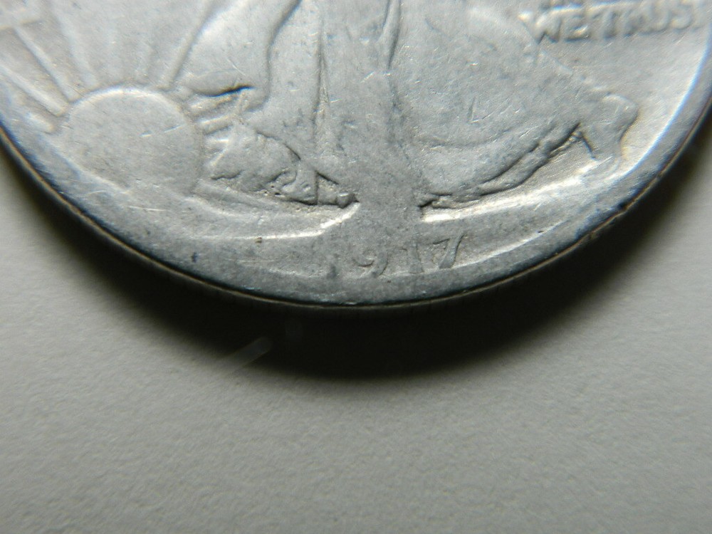 Walking Liberty silver Half Dollar 1917s