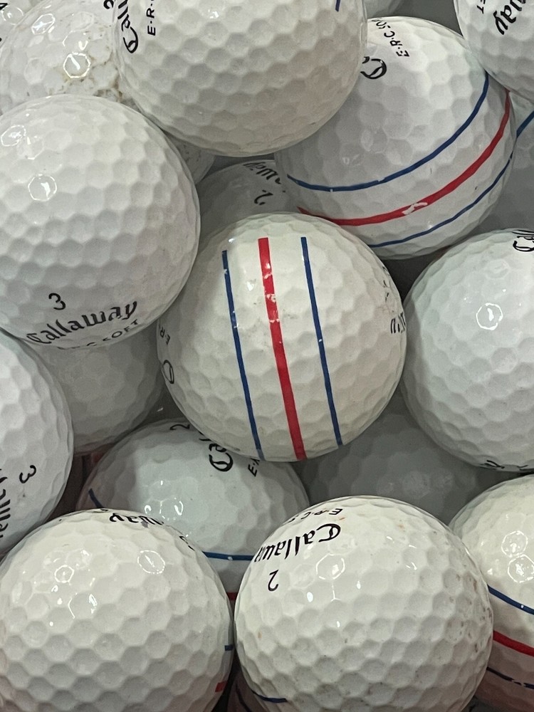 48 AAA Callaway ERC Soft Triple Track Golf Balls 3A