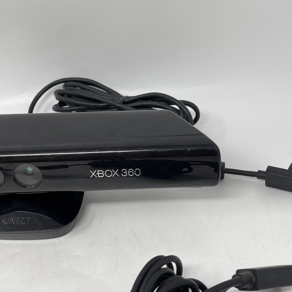 Microsoft Kinect Sensor Bar for Xbox 360 1414 with AC Power Adapter 1429 Tested