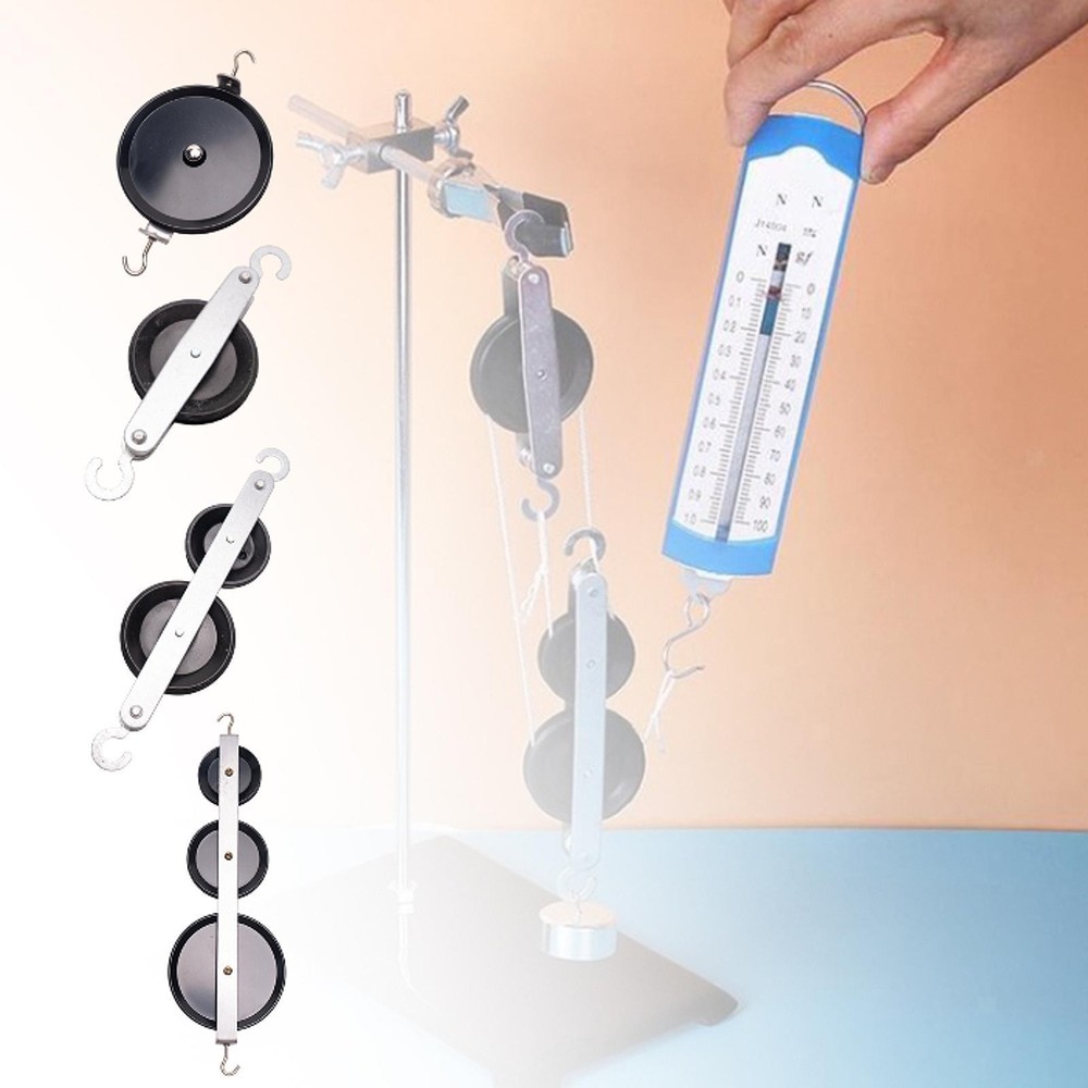 Pulley Block Learning Toys Physics Experiments for School Classroom Students