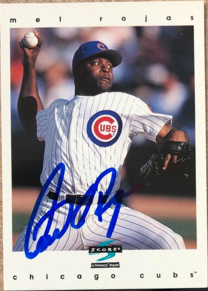Mel Rojas Autographed 1997 Score #460