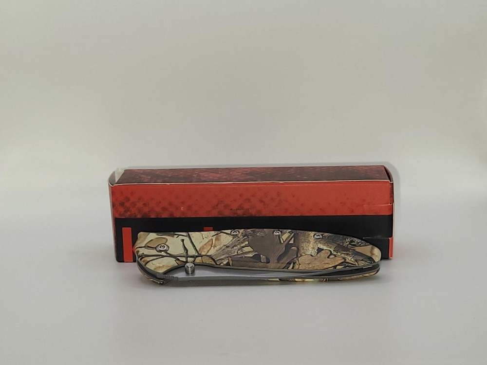 Kershaw Leek Clone in Camo Assisted Opening