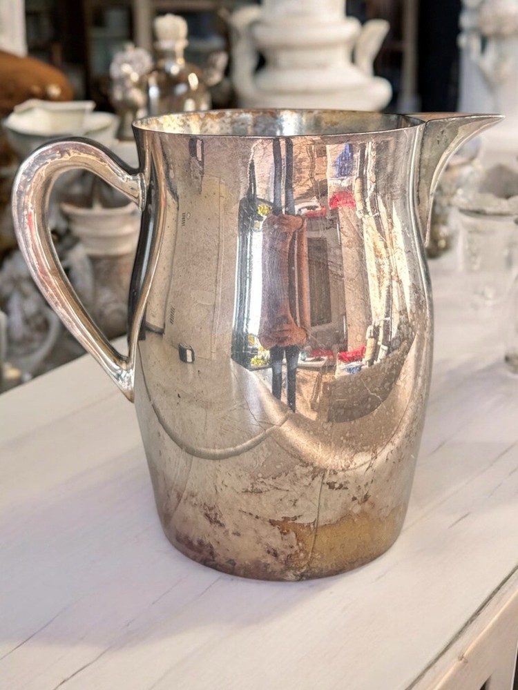 Lancaster Silver Company Silverplate Pitcher 7"