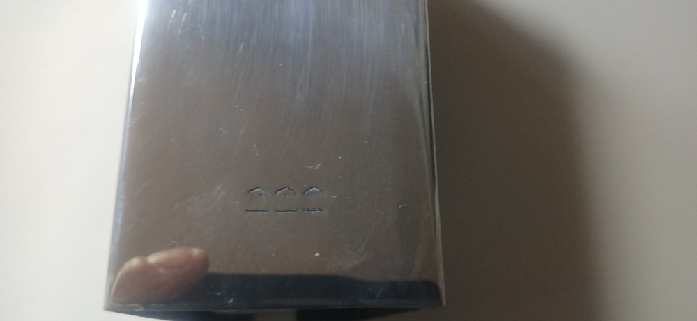 Vintage Silver Plate Large Match Box Cover Engraved