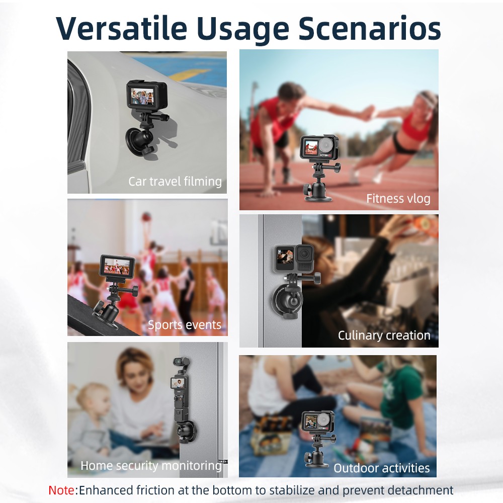 Camera Universal Desktop Magnetic Holder Base Vlog Accessory For GoPro/Insta 360