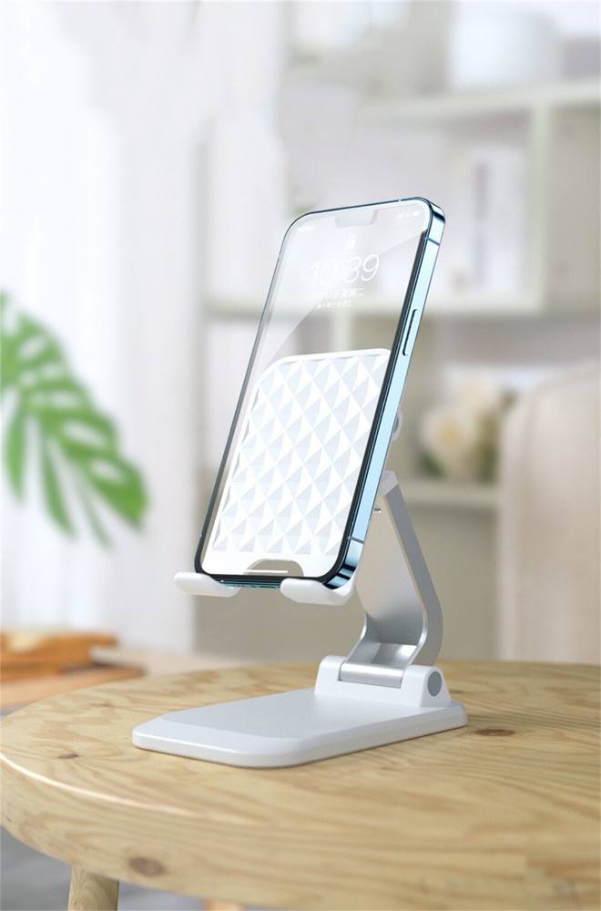 Foldable Cell Phone Tablet Desk Stand Holder Mount Cradle Adjustable