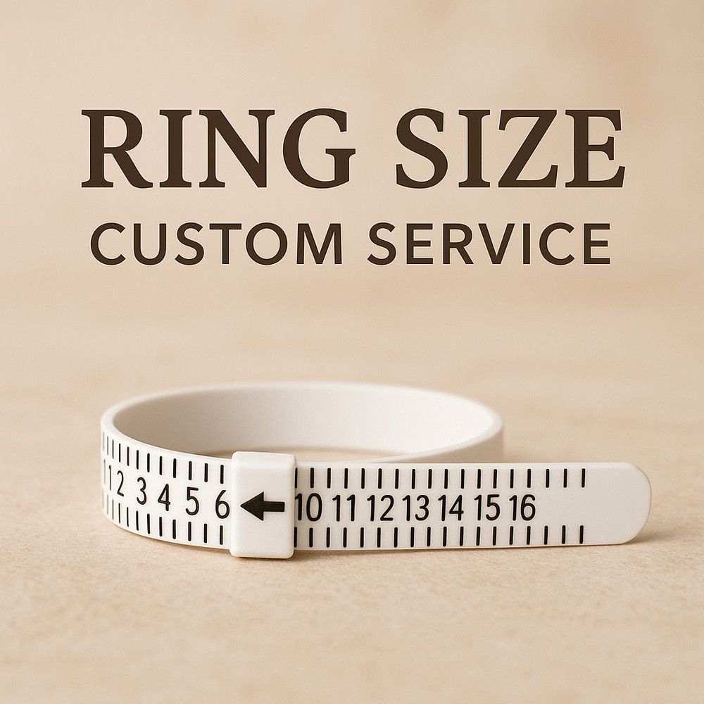 Custom Ring Resizing Service | US Size 4 to 12 (Including Half Sizes)