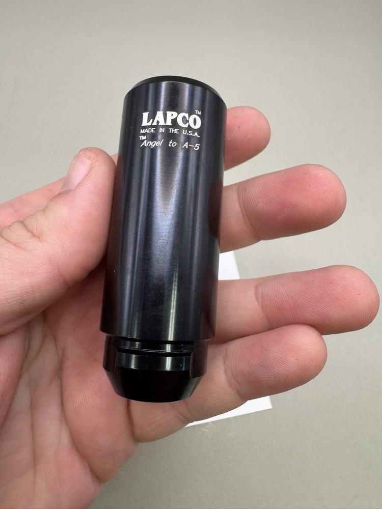 Lapco Barrel Adapter Angel to A5 Black