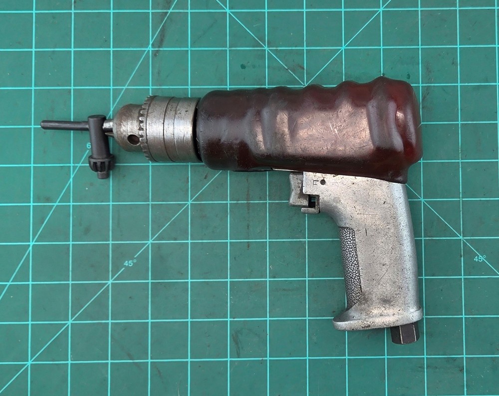 Mc Tools Air Pneumatic 1/2" Reversible Drill ? ADK800A ? with BOOT