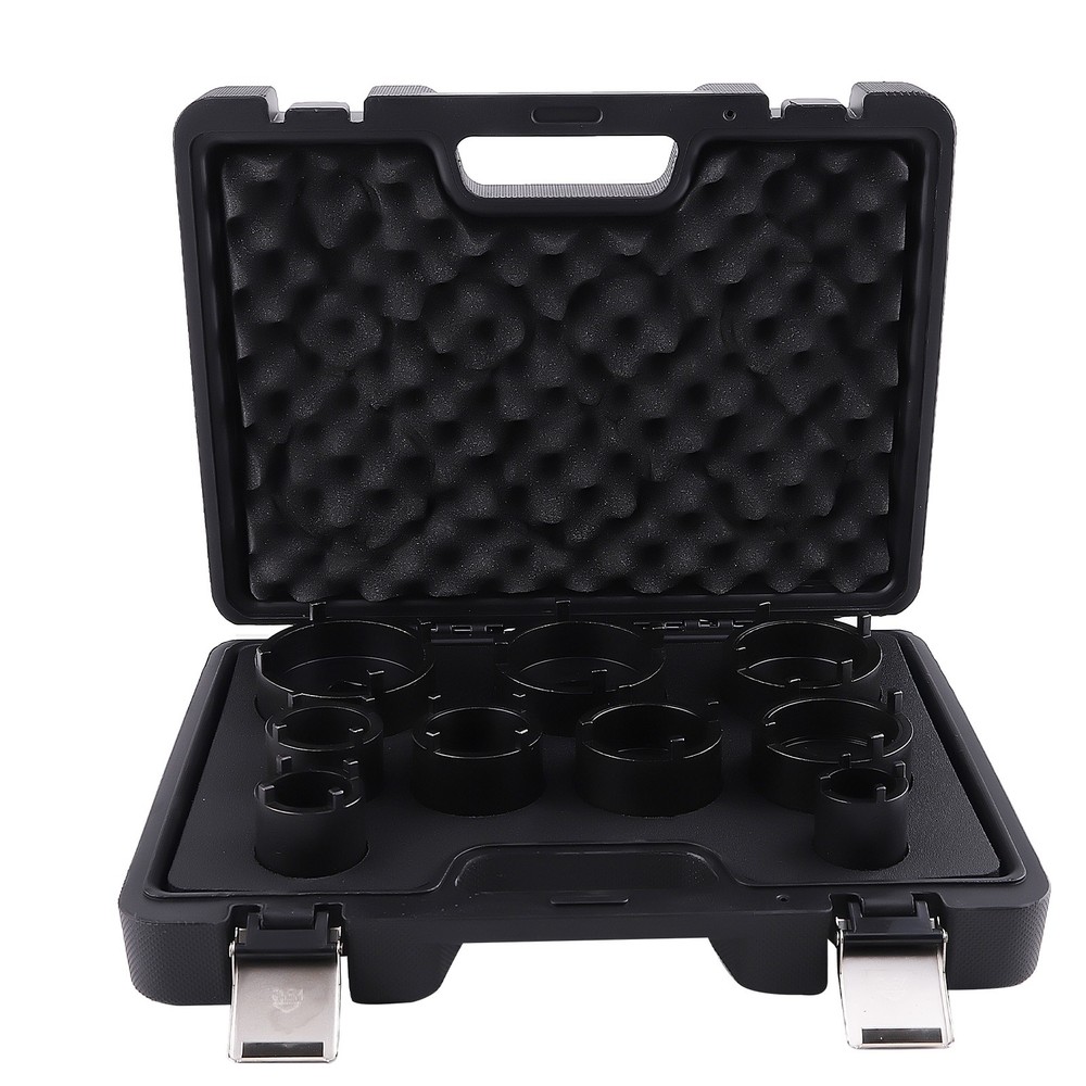 3/4" Drive Grooved Lock Nuts Socket Set For KM9 KM10 KM11 KM12 Kit