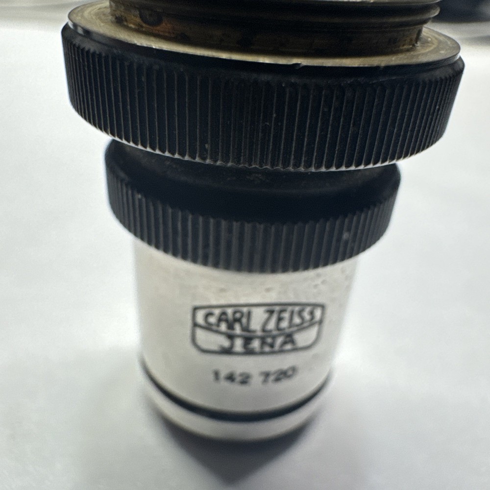 Zeiss Jena Microscope Objective 90 0.8 1.25 Iris