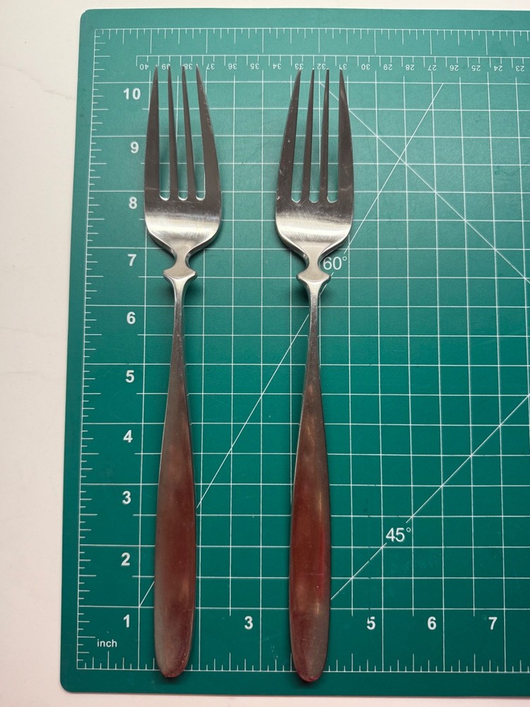 1 ~ DANSK STAINLESS SATIN ASTRID MEAT SERVING FORK