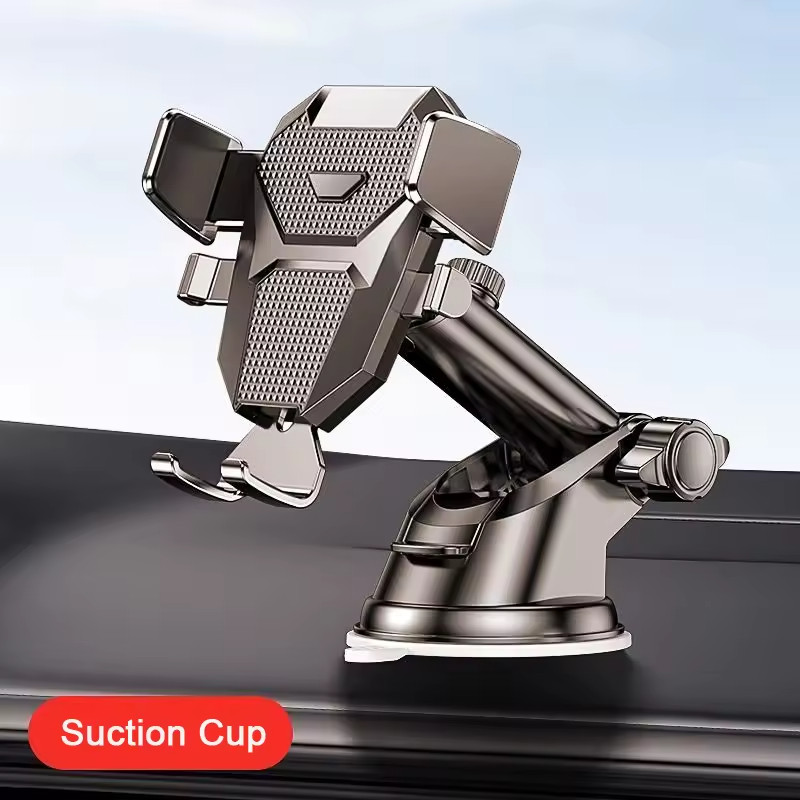 Universal Car Phone Mount Holder Dashboard Windshield Suction Cell Phone Cradle