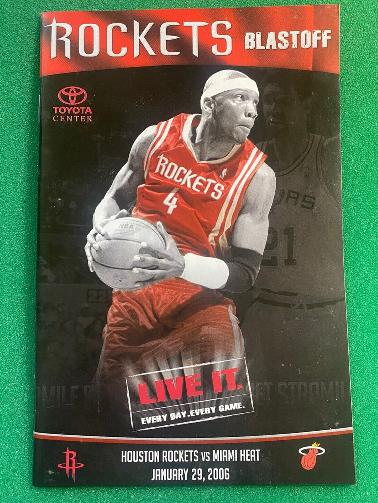HOUSTON ROCKETS V MIAMI HEAT- 1/29/2006-COMPLETE PROGRAM