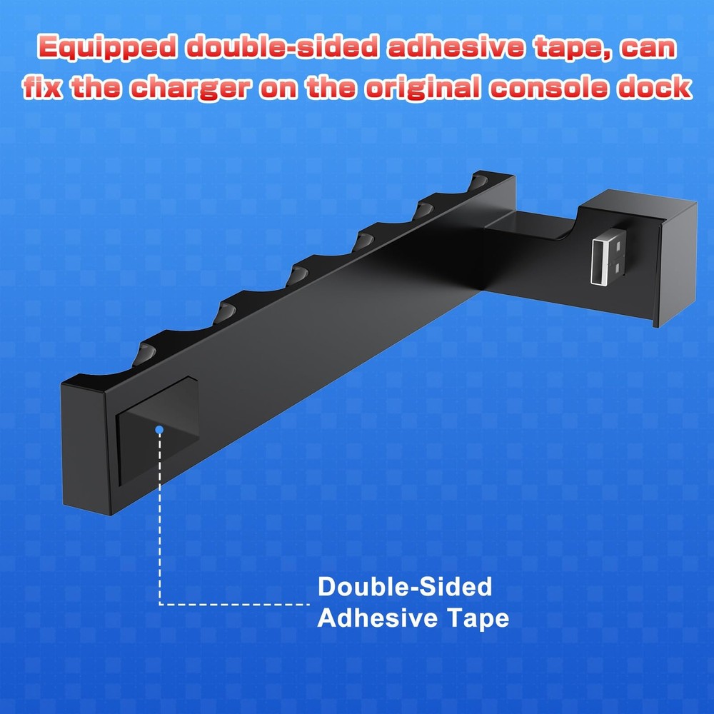 Switch Charging Dock for Joycons - Charge for 6 Joycons Simultaneously - OLED...