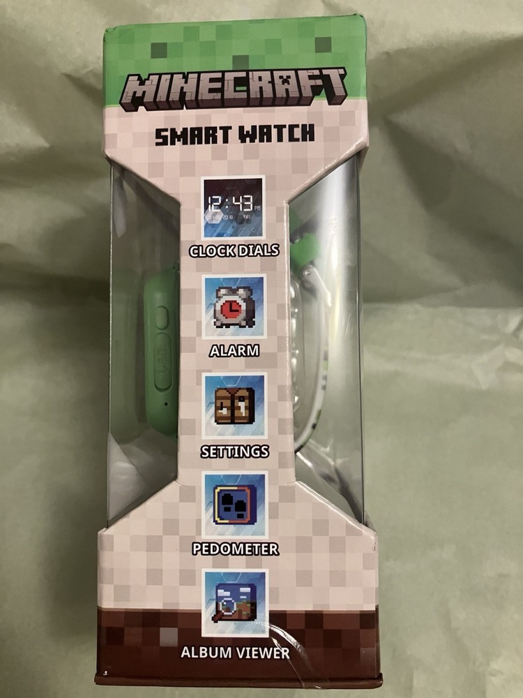 Minecraft Interactive SmartcWatch With Camera Touch Screen For Kids