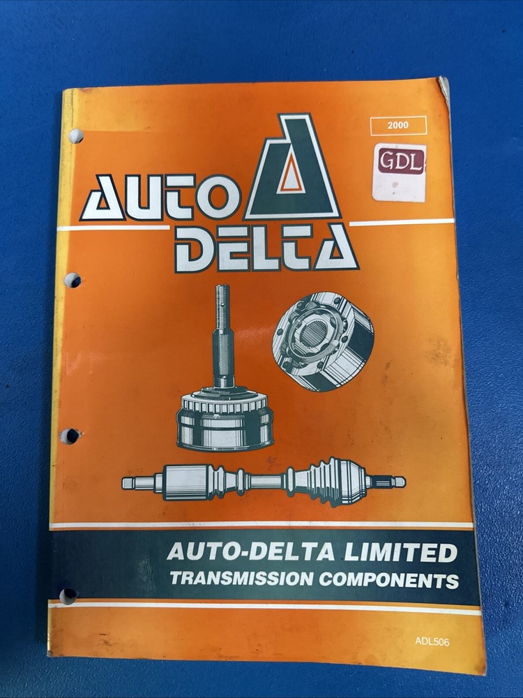 AUTODELTA TRANSMISSION COMPONENTS CATALOGUE 2000 SAME DAY DISPATCH