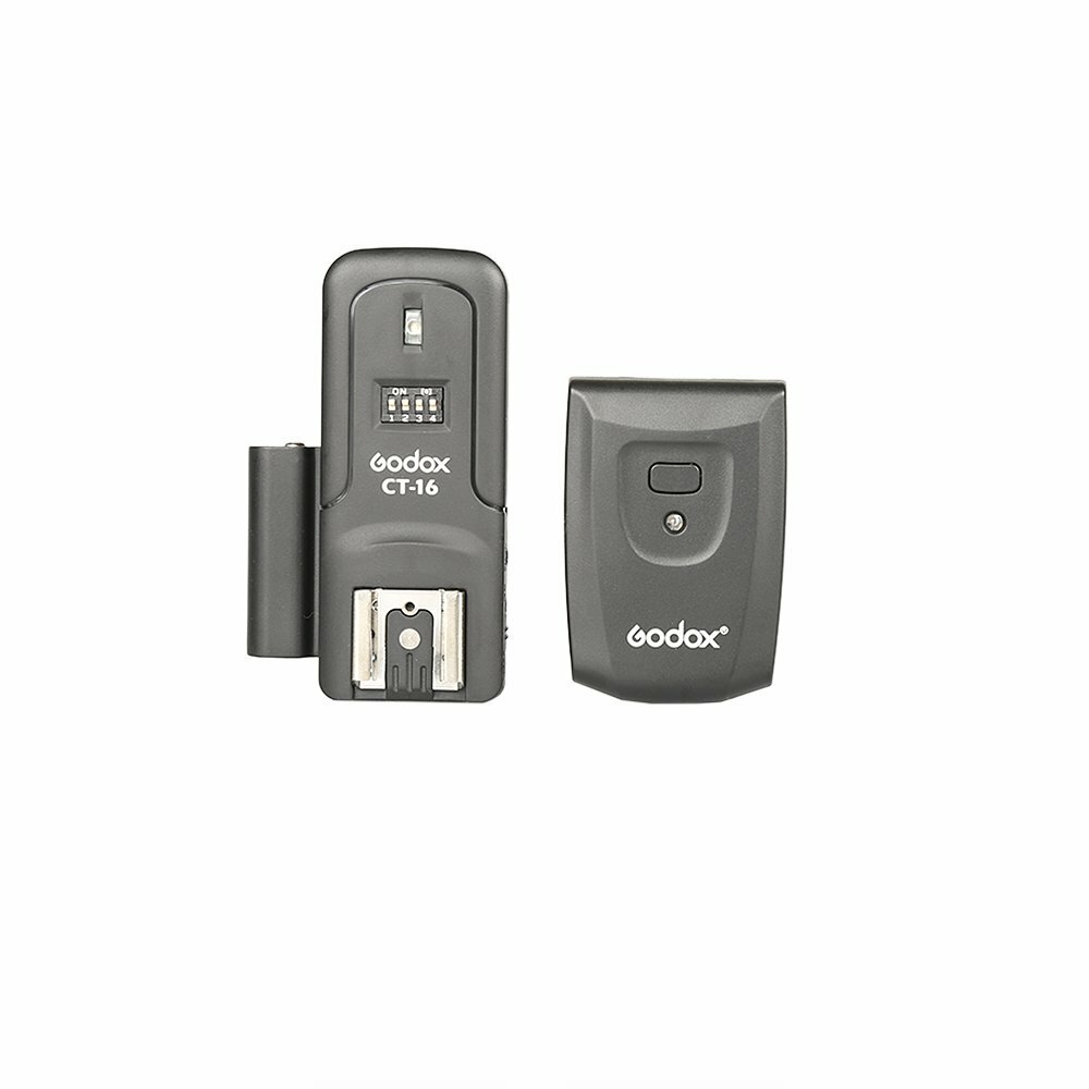 Godox CT-16 Wireless Flash Trigger Transmitter+Receiver Set for Canon Nikon