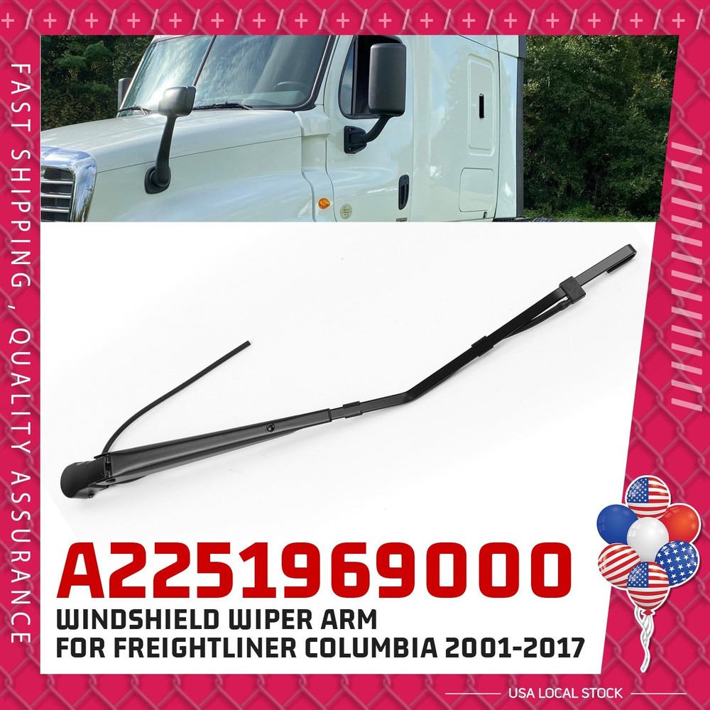 A2251969000 Front Windshield Wiper Arm Fits For Freightliner Columbia 2001-2017
