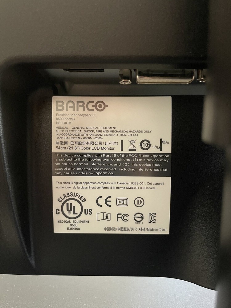 Barco Medical Monitors