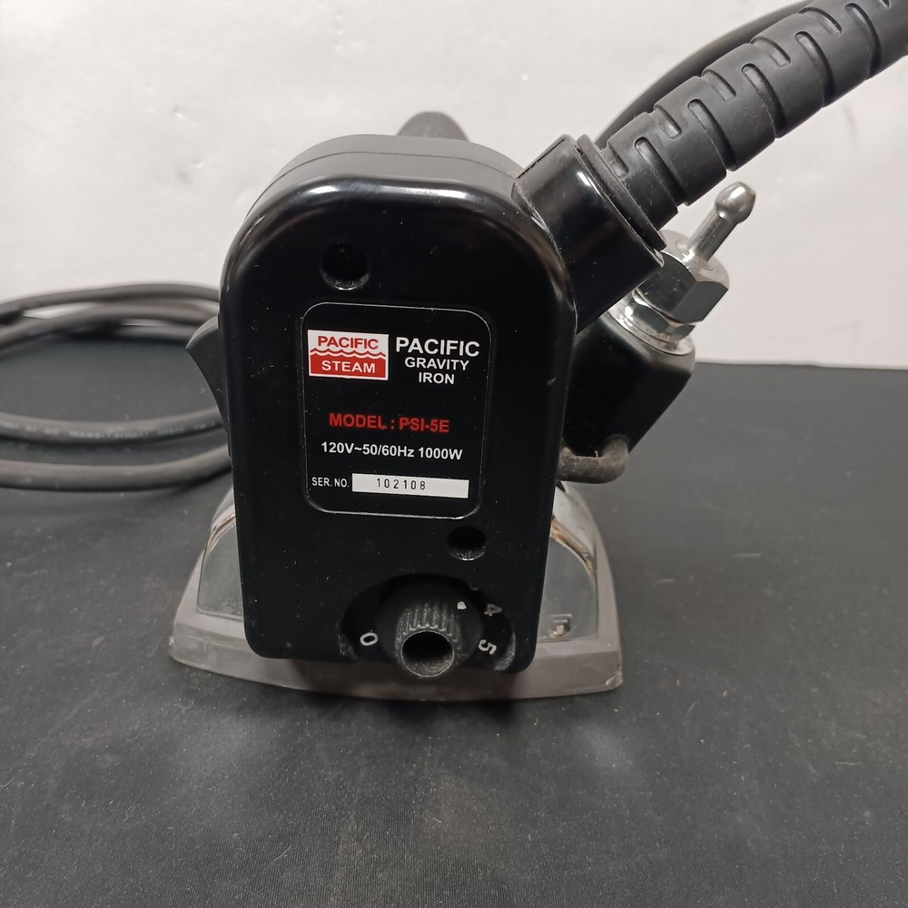 Pacific Steam Gravity-Feed Electric Steam Iron PSI-5E