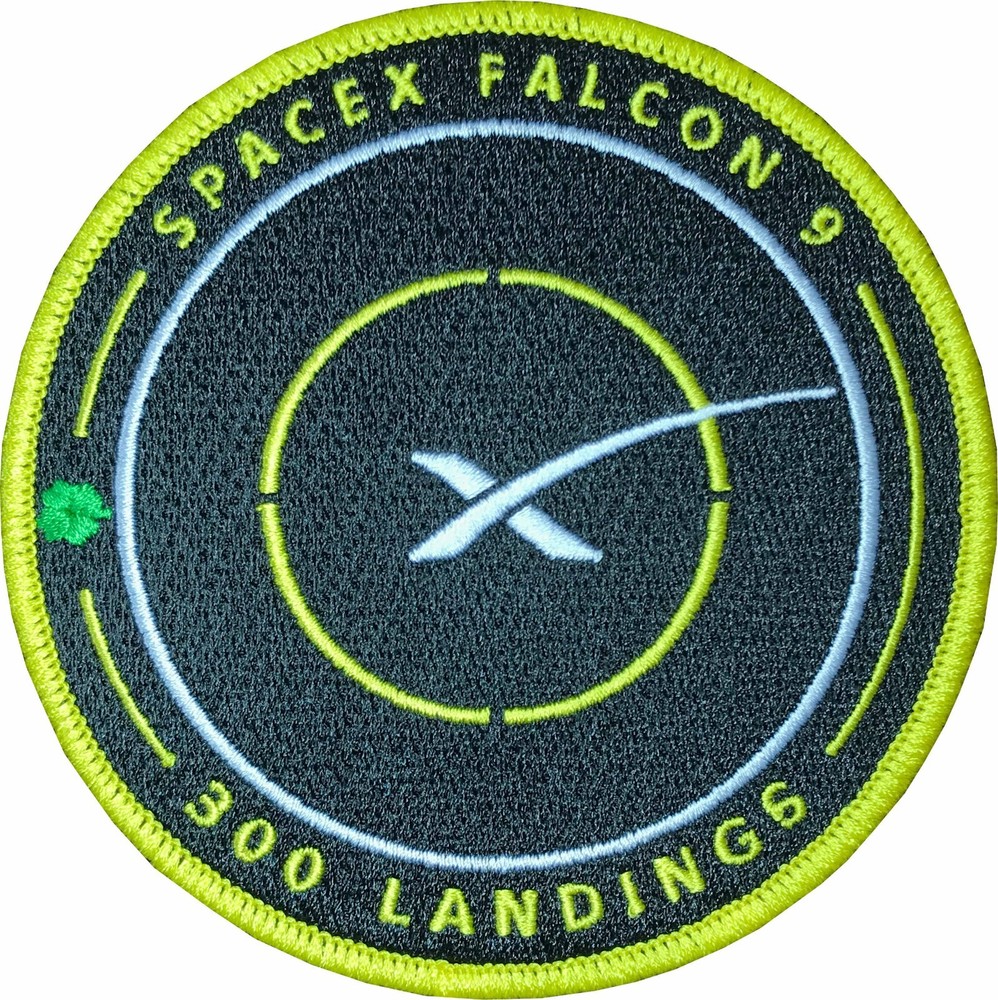 SpaceX Falcon 9 300 Landings patch