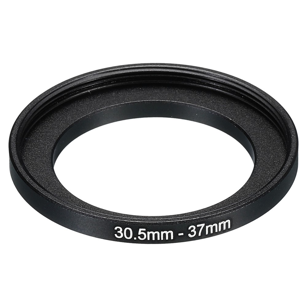 30.5mm-37mm Metal Step Up Ring, Camera Lens Filter Adapter Ring Black
