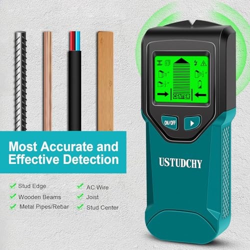Stud Finder - 5 in 1 Electronic Stud Finder Wall Scanner, Stud Peacock Blue