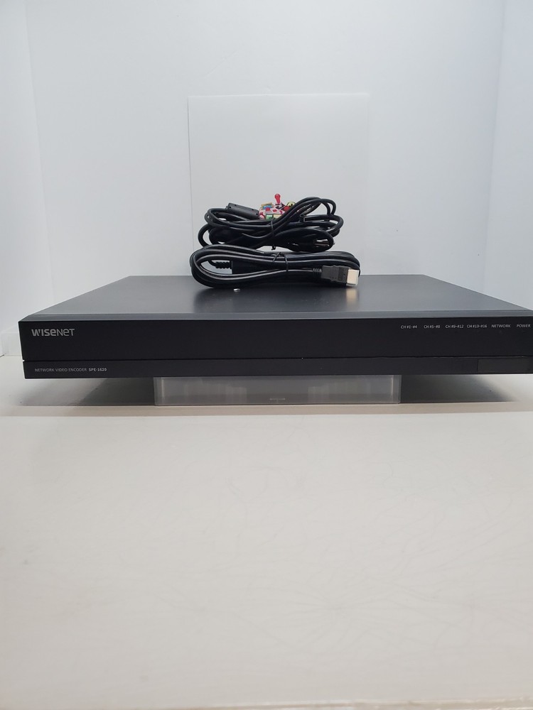 Hanwha Techwin WiseNet SPE-1620 16-Channel 2MP Network Security Video Encoder