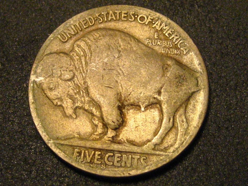 1914-S Buffalo Nickel Fine # 1