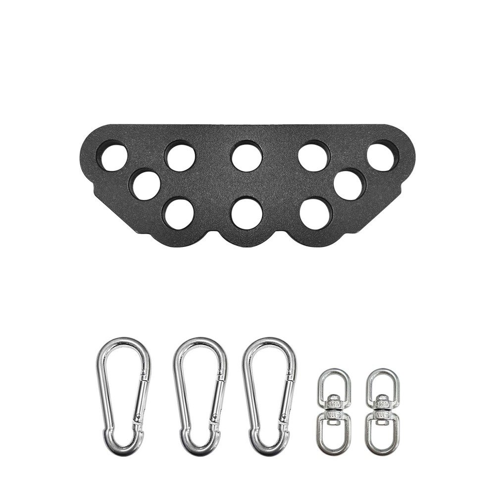 LAT Pull Down Bar Attachment for Cable Machine, Multi-Grip Fitness Spreader B...