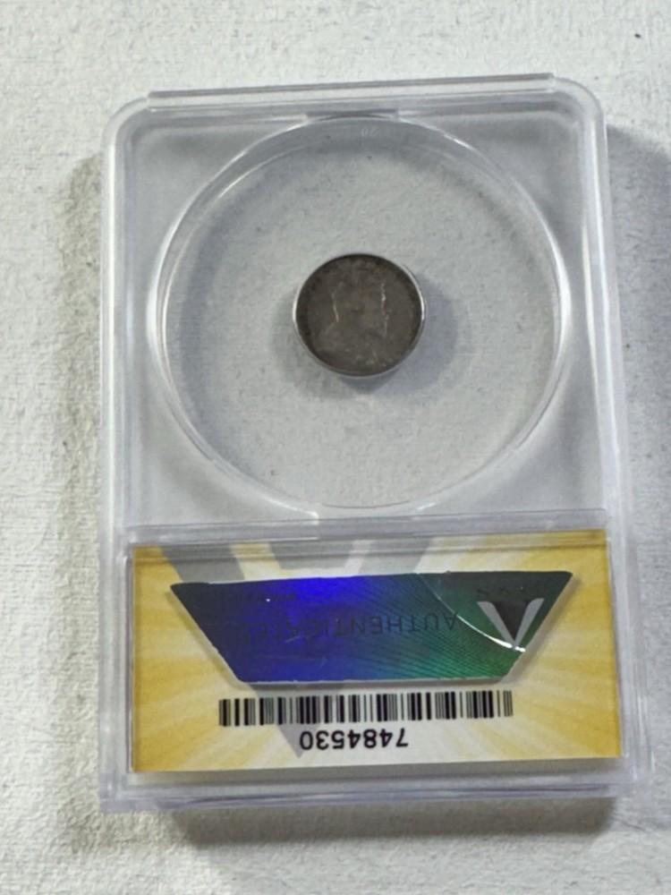 1902 Canada 5 Cents Graded VF 30 by ANACS